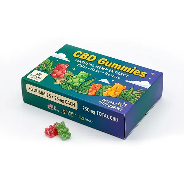 CBD Gummies Boxes Custom Boxes Lane